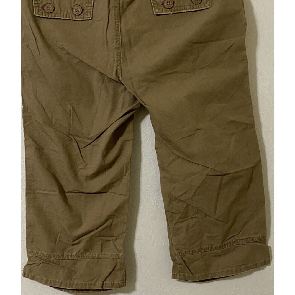 The North Face Women's Size 6 Golden Brown Casual Hiking Capri Pants 32" x 18" - Picture 6 of 9